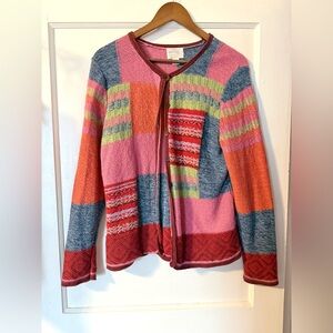 Whimsical patchwork Cardigan